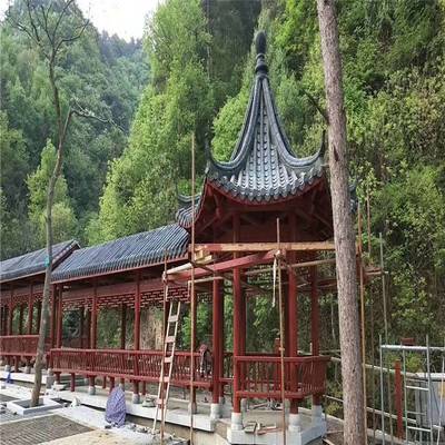 【甘肃仿古建筑游廊设计,兰州仿古长廊工程施工】价格_厂家 - 中国供应商